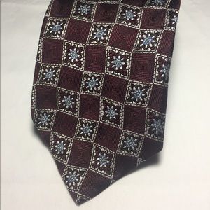 Jos A Bank signature collection purple 100% silk